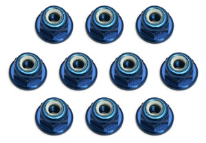 FT Blue 3mm Locknut (10) - ASC25392