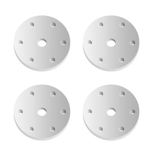 FT 16mm Shock Pistons, 6x1.4, Flat, for RC8B4.1/RC8B4.1e - ASC81597