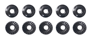 M4 Low Profile Serrated Steel Wheel Nuts - ASC91150
