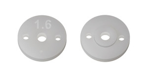 FT 13mm Shock Pistons 2.0mm, 2x1.6 - ASC91936