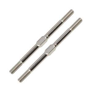 Turnbuckles, 3.5x58mm, Steel, Fits RC10B6, RC10T6, RC10SC6 - ASC92339