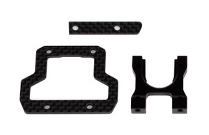 RC10B74.2 Center Bulkhead and Brace Set, Decoupled Slipper - ASC92378