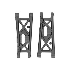 RC10B7.1 FT Front Suspension Arms, Carbon - ASC92575