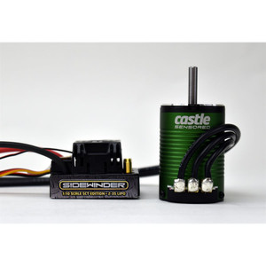 Sidewinder SCT H20proof Combo w/1410-3800 KV Motor Sensored - CSE010-0123-02
