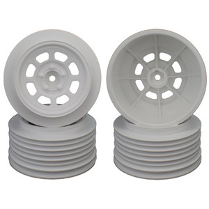 Speedway SC Wheels for Traxxas Slash Rear White - DERDS4RW