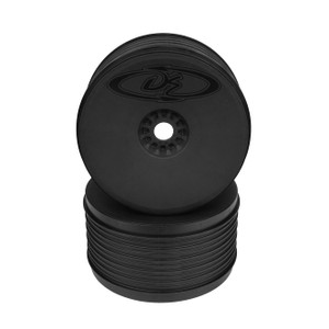 Speedline Plus Truggy Wheels- 1/8 Truggy/Black/4pcs - DERPT48B