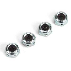 6-32 Nylon Insert Lock Nuts, Zinc Plated 4/pkg - DUB171