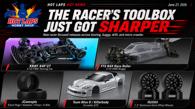 THE RACER’S TOOLBOX JUST GOT SHARPER