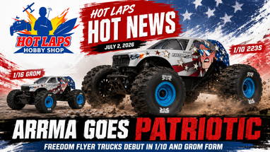 ARRMA GOES PATRIOTIC WITH THE FREEDOM FLYER