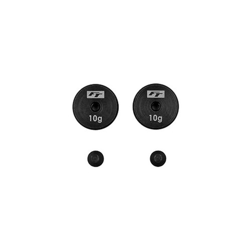 Team Associated RC10TC8 FT Steel Chassis Weight Set, 10g ASC32088