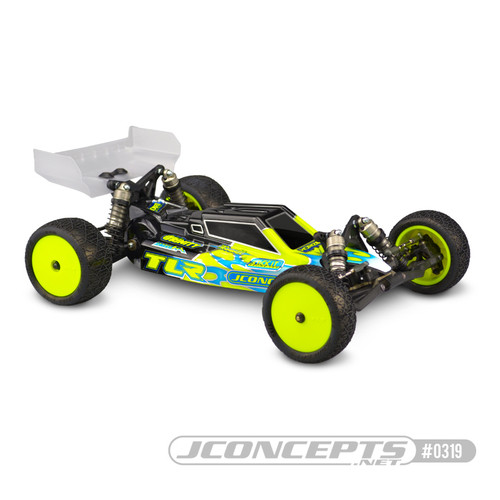 F2- TLR 22 4.0 Body with Aero S-Type Wing F2- TLR 22 4.0 Body with Aero S-Type Wing