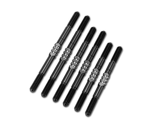 XRAY XB4 2024 Fin Titanium Turnbuckle Set, 6pc XRAY XB4 2024 Fin Titanium Turnbuckle Set, 6pc
