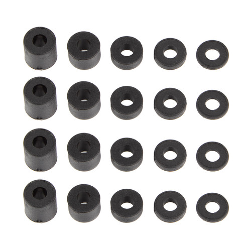 Spacer Set, 3x7mm, Plastic Spacer Set, 3x7mm, Plastic