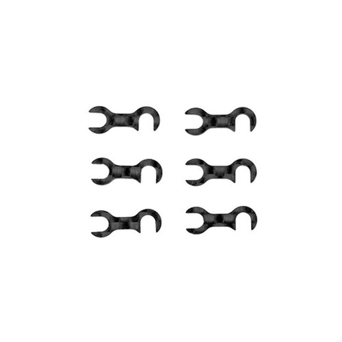 Team Associated RC10TC8 FT Carbon Fiber Steering Block Mount Set ASC32094