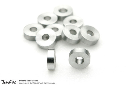 M3 Aluminum Spacer 7X2.5mm (10) M3 Aluminum Spacer 7X2.5mm (10)
