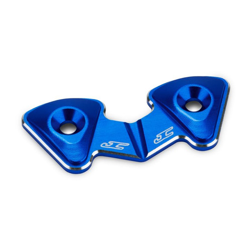 RC10B7 Aluminum 1-Piece Rear Wing Button, Blue, Fits RC10B7 RC10B7 Aluminum 1-Piece Rear Wing Button, Blue, Fits RC10B7