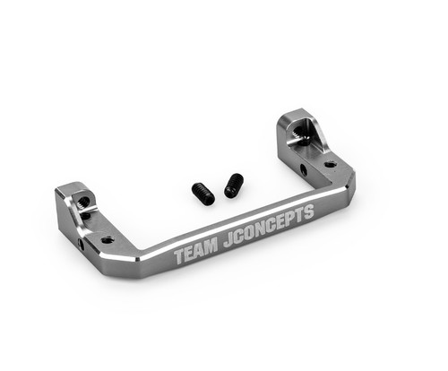 J Concepts RC10, RC10T, RC10GT Servo Mount Bracket, Gun Metal JCO52198