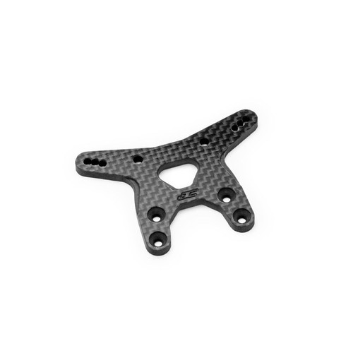 RC10B7 Carbon Fiber Front Shock Tower, Black, RC10B7 Carbon Fiber Front Shock Tower, Black,