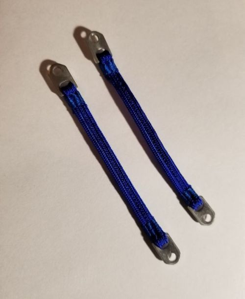 Team KNK Electric Blue 110mm Limit Straps KNKLS1107