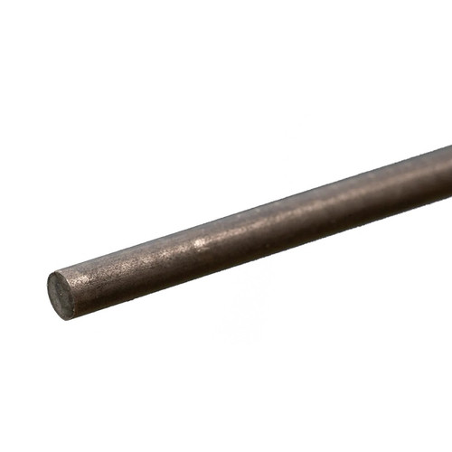 K & S Metals Round Stainless Steel Rod: 3/16" OD x 12" Long KSM87137