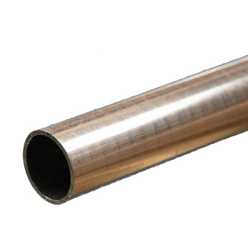K & S Metals Round Aluminum Tube: 1/2" OD x 0.029" Wall x 12" Long KSM8290