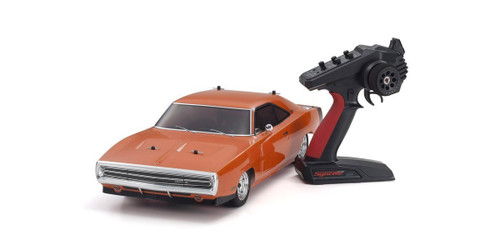 Kyosho 1/10 Fazer Mk2 Readyset 1970 Dodge Charger, Hemi Orange KYO34417T1C