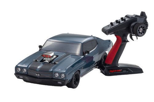 Kyosho Fazer Mk2 VE 1970 Chevelle Supercharged Dark Blue KYO34494T1