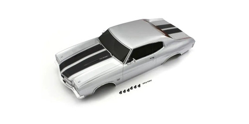Chevy Chevelle SS 454 LS6 Cortez Silver Decoration Body Chevy Chevelle SS 454 LS6 Cortez Silver Decoration Body