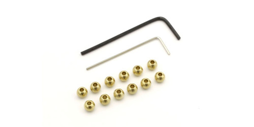 Kyosho 4.8 Brass Ball, 12pcs KYOMXW007