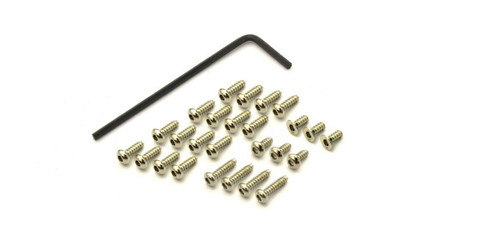 Kyosho Button Hex Screw Set (MR-03/Nickel) KYOMZW440