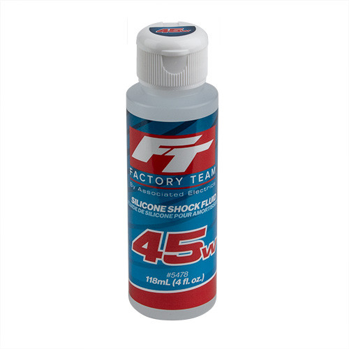Team Associated 45Wt Silicone Shock Oil, 4oz Bottle (575 cSt) ASC5478