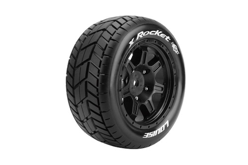 MFT X-Rocket X-MAXX Sport Monster Truck Tires, 24mm Hex, MFT X-Rocket X-MAXX Sport Monster Truck Tires, 24mm Hex,
