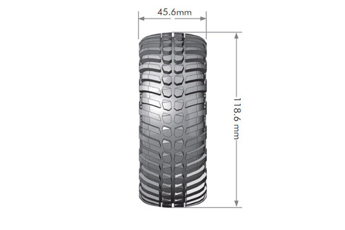 CR-Ardent 1/10 1.9" Crawler Tires, 12mm Hex, Super Soft, CR-Ardent 1/10 1.9" Crawler Tires, 12mm Hex, Super Soft,