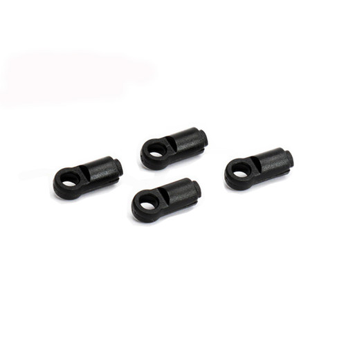 Louise R/C Strong Ball End 4.8mm-Long (4pcs), Fits T410 Drift/Rally LOUNBA334