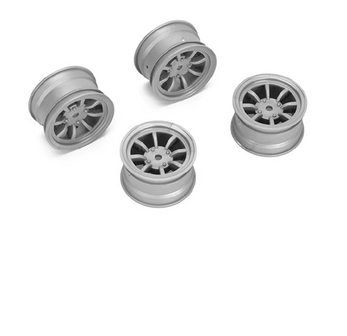Louise R/C 8 Spoke Wheel +1mm (Gray), for LMX LOUNBA261