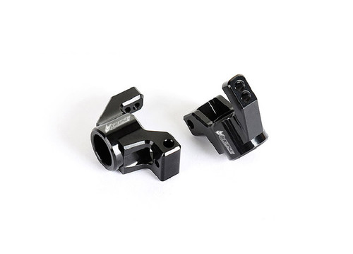 Louise R/C Aluminum Rear Hubs (Black) (2) for LMX LOUNBA339
