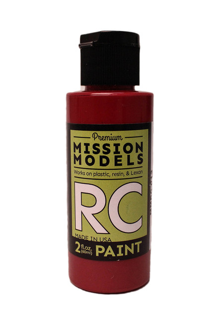 Mission Models RC Paint 2 oz bottle Burgundy MIOMMRC-013