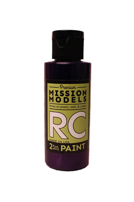 Mission Models RC Paint 2 oz bottle Iridescent Purple MIOMMRC-031