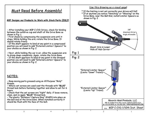 C-CVD Kit for Slash/Nitro Rustler and Stampede C-CVD Kit for Slash/Nitro Rustler and Stampede