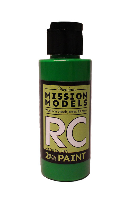 Mission Models RC Paint 2 oz bottle Green MIOMMRC-006