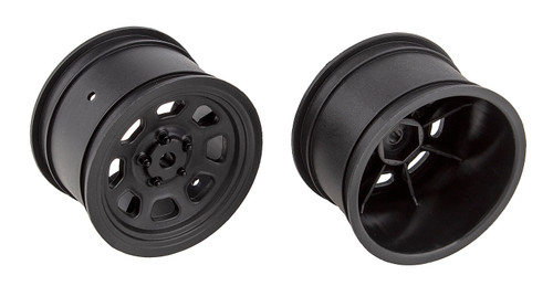 Team Associated SR10 Black Rear Wheels ASC71097