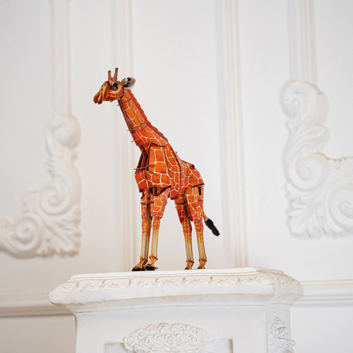 Giraffe 3D Craft Paper Puzzle Giraffe 3D Craft Paper Puzzle