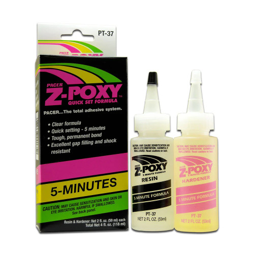 Z-Poxy 5 Minute Epoxy 4 oz. Set Z-Poxy 5 Minute Epoxy 4 oz. Set