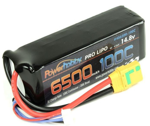 4S 14.8V 6500mAh 100C Lipo Battery w XT90 Plug Soft Case 4S 14.8V 6500mAh 100C Lipo Battery w XT90 Plug Soft Case