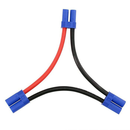 Power Hobby EC5 Female to EC5 Male Series Harness 10AWG 4" PHB5235