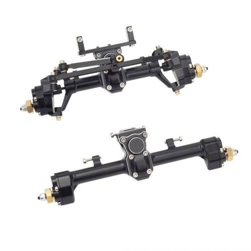 Power Hobby Front and Rear Portal Axles Housing SCX24 C10 Jeep Bronco PHB5197