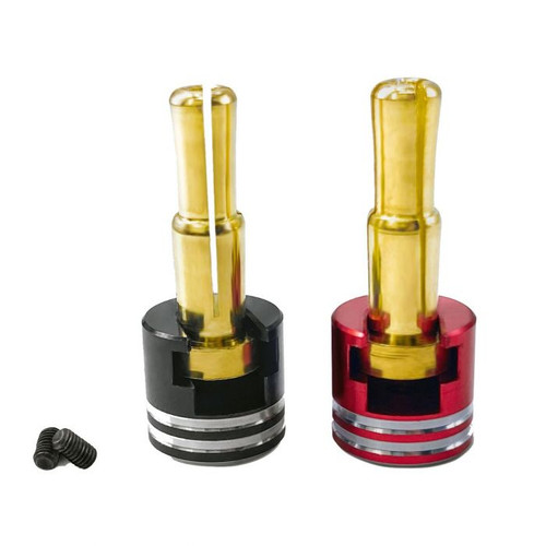 Heatsink Bullet Plug Grips w/4-5mm Bullets Heatsink Bullet Plug Grips w/4-5mm Bullets
