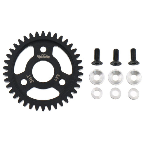 Mod 1 38T Hardened Steel Spur Gear, for Traxxas Revo/Slayer Mod 1 38T Hardened Steel Spur Gear, for Traxxas Revo/Slayer
