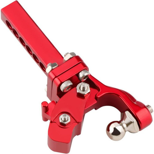 Rescue Tow Trailer Hook Hitch, Red, 1/10 Crawler Rescue Tow Trailer Hook Hitch, Red, 1/10 Crawler