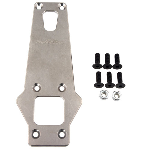 Titanium Chassis Rear Brace / Skid Plate, for Arrma Kraton Titanium Chassis Rear Brace / Skid Plate, for Arrma Kraton